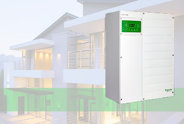 Schneider Electric Solar Conext XW+ 6848 Battery Inverter Review