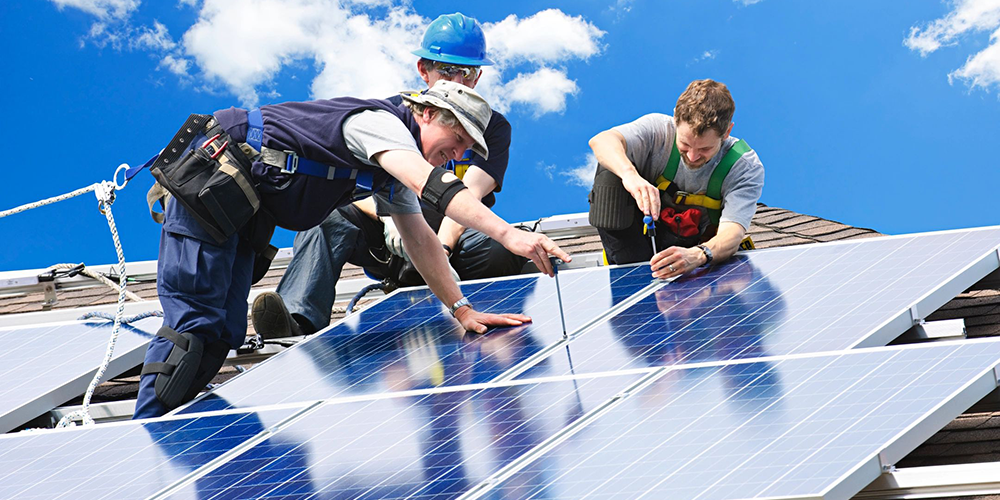 labor cost to install solar panels